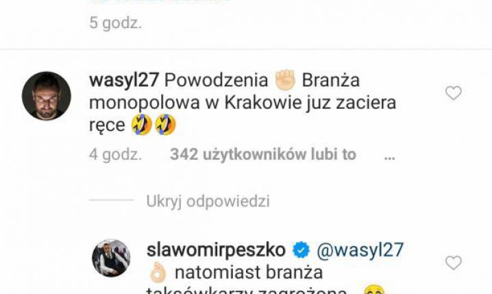 TAK Peszko odpowiada na komentarz Wasyla! :D